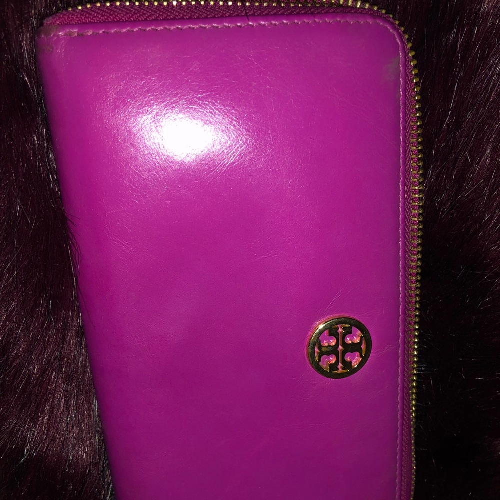 Pink Tory Burch Wallet